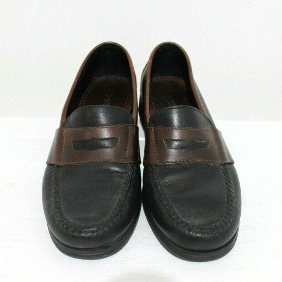 Sperry Top Sider Men's Size US 8 Brown Leather Slip on Boat Shoes - Picture 1 of 8